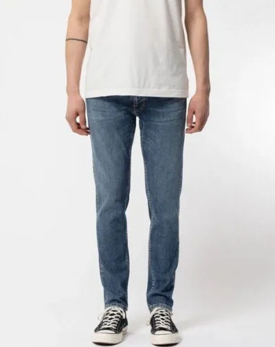 Nudie Jeans Nudie Jeans Lean Dean Blue Vibes