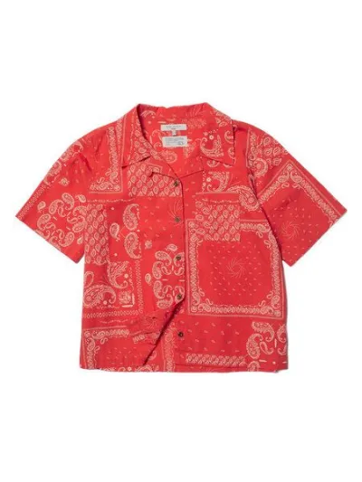 Nudie Jeans Nudie Jeans Lockere Bluse - Moa Bandana - aus Bio-Baumwolle