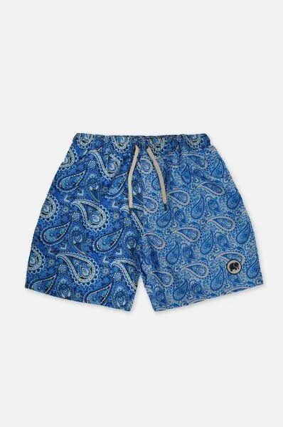 Trendsplant Trendsplant Breeze Paisley SEAQUAL®YARN Swim Trunks