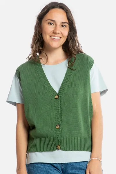 MATONA MATONA Damen vegan Weste Boxy Knit