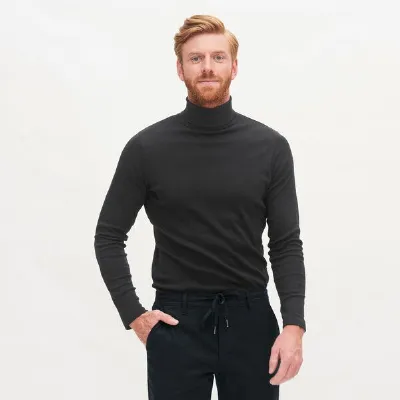 Living Crafts Living Crafts Rollkragen-Shirt - HELGE
