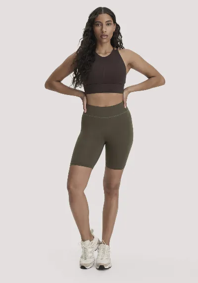 hessnatur hessnatur Loungewear Shorts Fitted ACTIVE LIGHT aus Bio-Baumwolle - grün