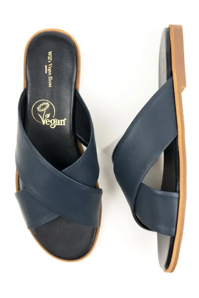 Will's Vegan Store Will's Vegan Store Damen vegan Rutschen Blau