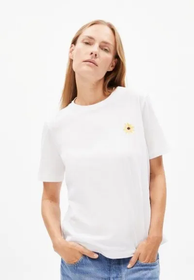 ARMEDANGELS ARMEDANGELS LUALAA FLOWER Damen T-Shirt aus Bio-Baumwolle