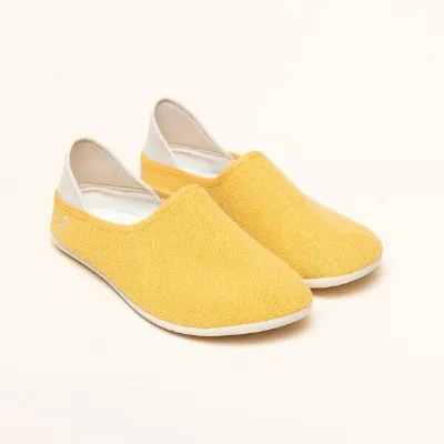 Gottstein Gottstein Linen Slip-on für Damen & Herren -  Stylischer Sommerschuh mit rutschfester Gummisohle