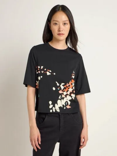 LANIUS LANIUS Statementshirt BUTTERFLY aus Bio-Baumwolle