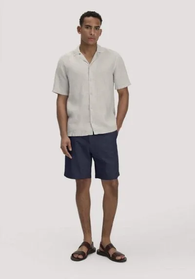hessnatur hessnatur Shorts ENEA Relaxed aus Bio-Baumwolle mit Leinen