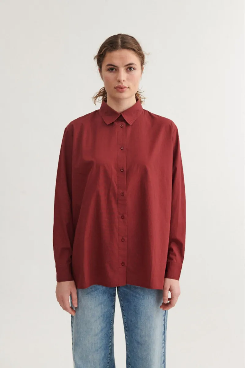 Basic Apparel Hemd Vilde Loose