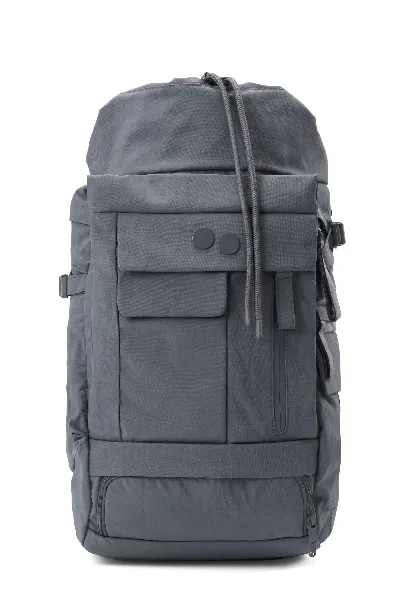 pinqponq Rucksack Blok Large Crinkle Schwarz