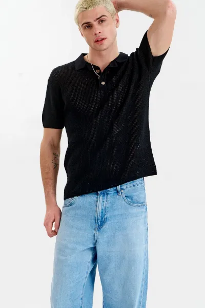 KOMODO KOMODO Herren vegan Polo Oliver Knit