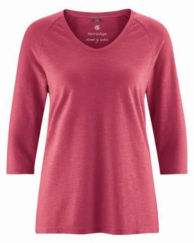 HempAge HempAge Damen Raglan-Shirt 3/4 Arm