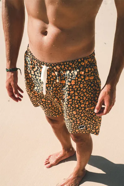 Trendsplant Trendsplant Herren vegan Badehose Manada Gelb