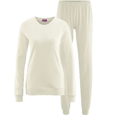 Living Crafts LIVING CRAFTS - Damen Schlafanzug - Beige
