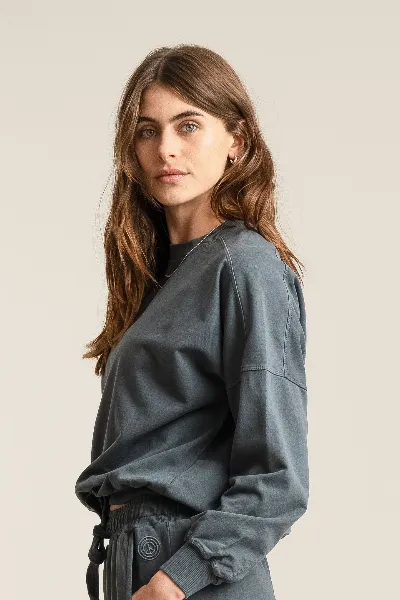 KOMODO KOMODO Damen vegan Sweatshirt Dawn Gewaschen
