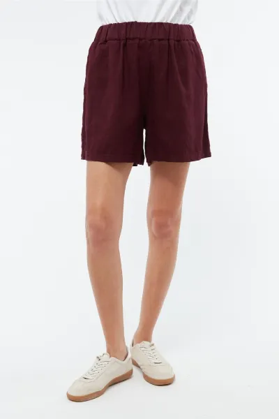 Givn Givn Damen vegan Shorts Clementine Burgundy