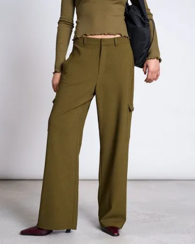 JAN N JUNE JAN 'N JUNE Cargohose FANO mit weitem Bein