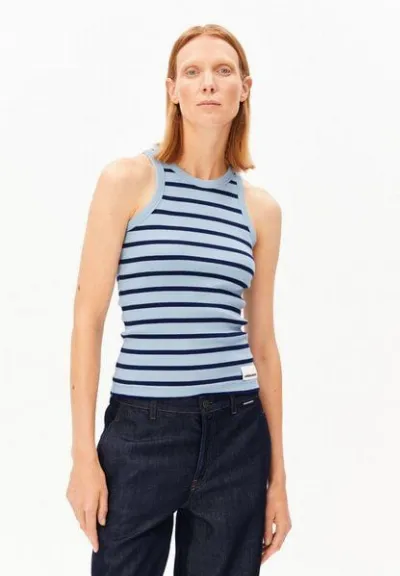ARMEDANGELS ARMEDANGELS KANITAA STRIPES Damen Ripp-Top aus Bio-Baumwoll Mix