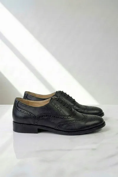 Will's Vegan Store Will's Vegan Store Damen vegan Brogues Damen Wide Fit Oxford