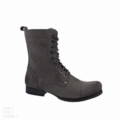 Vegetarian Shoes Vegetarian Shoes Vintage Boot Grey
