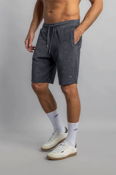 DIRTS DIRTS Herren vegan Kurze Hose Terry Charcoal