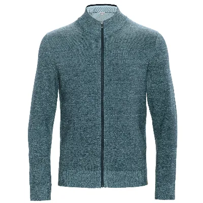 Living Crafts LIVING CRAFTS - Herren Strickjacke - Blau