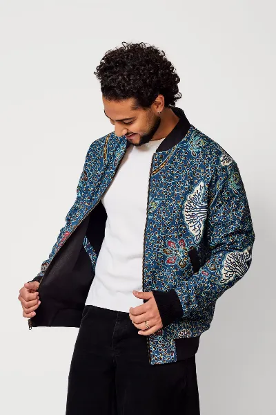 Khala Khala Herren vegan Wendejacke Moongarden
