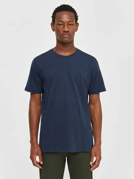 KnowledgeCotton Apparel KnowledgeCotton Apparel Herren Basic Tee AGNAR - GOTS/Vegan