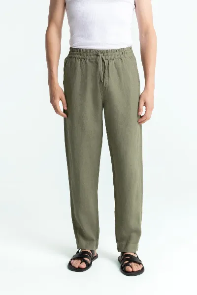 Kings Of Indigo Kings of Indigo Herren vegan Hose Martin Bungee Cord Grün