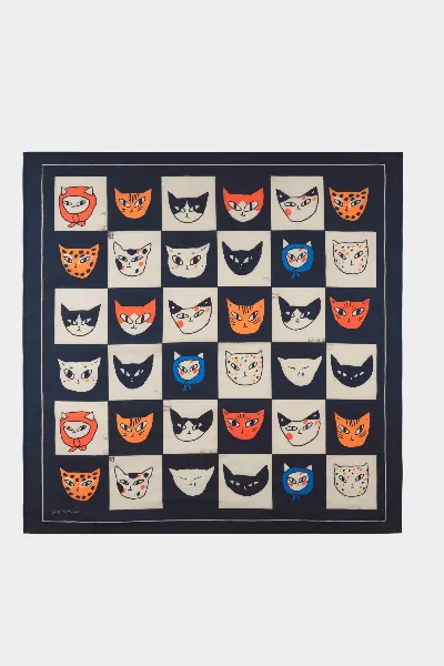 dedicated Tuch Kullavik Cat Bingo Schwarz