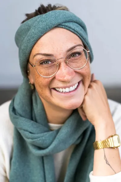 obumi Stirnband Twist Fleece