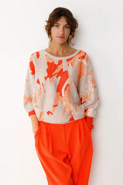 SKFK SKFK Damen vegan Pullover Dare Multicolored