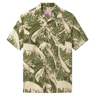 Komodo Komodo Kurzarmhemd Spindrift Print Wave