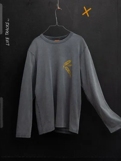 Nudie Jeans Nudie Jeans Rudi LS T-Shirt Life Tracks II