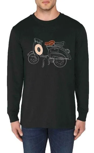 YTWOO YTWOO Herren Langarmshirt mit Scooter