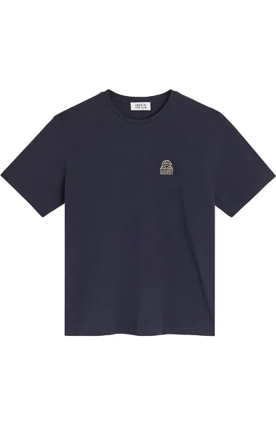 Bask in the Sun Bask in the Sun Herren vegan T-Shirt Mini To The Sea Mitternachtsblau