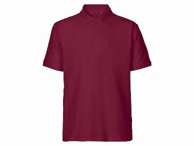 Neutral Neutral Bio-Herren-Poloshirt, 235 g/m² bordeaux,