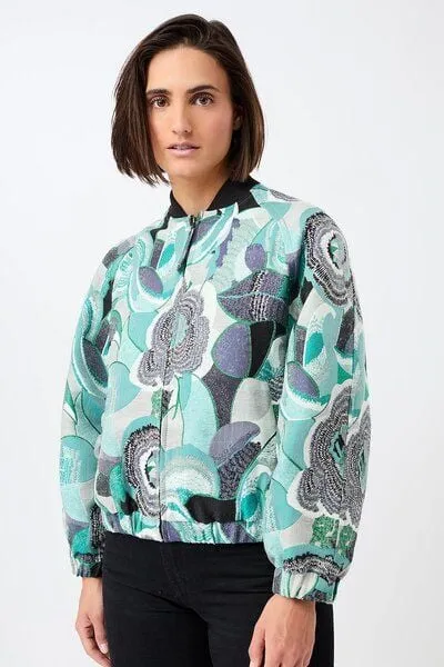 LangerChen LangerChen Bomberjacke aus exclusivem Jacquard (Original Jaquard)