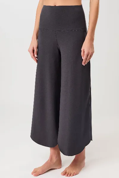 mandala MANDALA Damen vegan Hose Tulpe Onyx