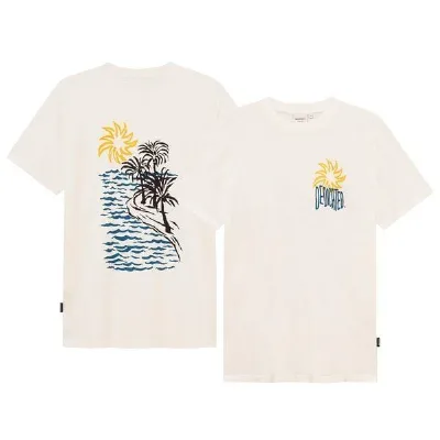 Dedicated DEDICATED T-Shirt Stockholm - Sun And Sea - aus Bio-Baumwolle