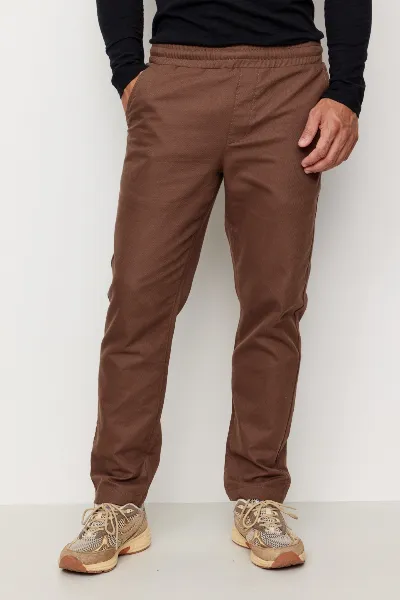 recolution Recolution Herren vegan Chino Hose Tamarinde Kaffee