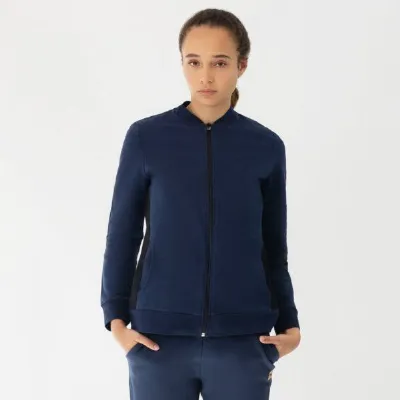 TAO Sportswear TAO Sportswear Taillierte Damen Bio-Baumwolljacke EFFI mit Stehkragen
