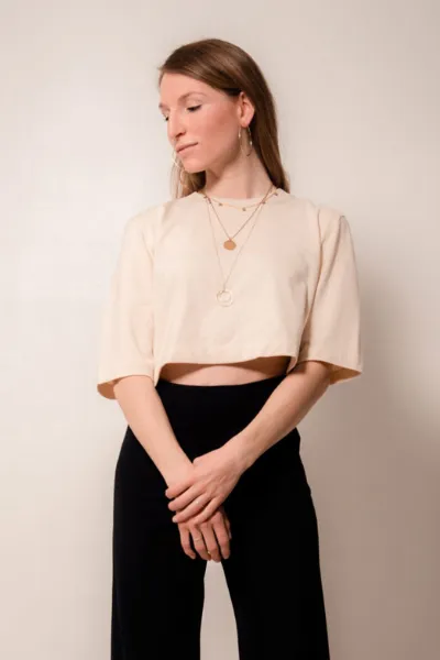 Marenika Marenika Damen vegan Crop Top Elisa