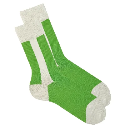 Living Crafts LIVING CRAFTS - Unisex Socken - Grün (87% Bio-Baumwolle; 12% Polyamid (recycelt); 1% Elasthan), Nachhaltige Mode, Bio Bekleidung