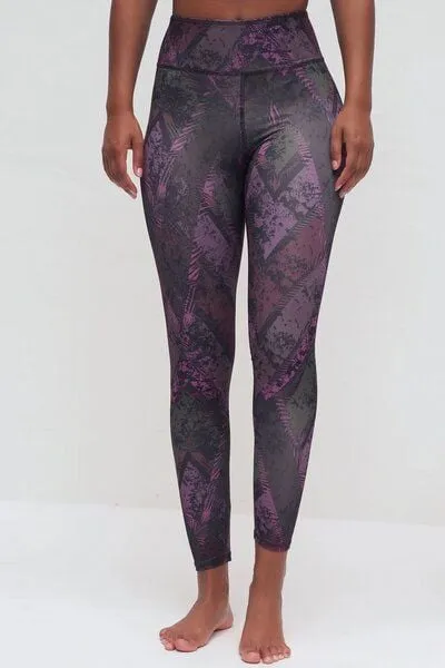 Kismet Yogastyle Kismet Yogastyle GANGA LEGGINGS PURPLE EARTH