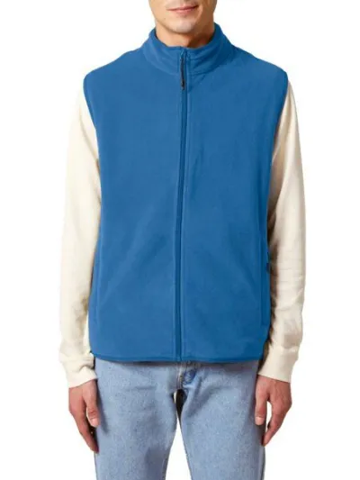 YTWOO YTWOO Herren ärmellose Basic Fleecejacke aus 100% recyceltem Polyester