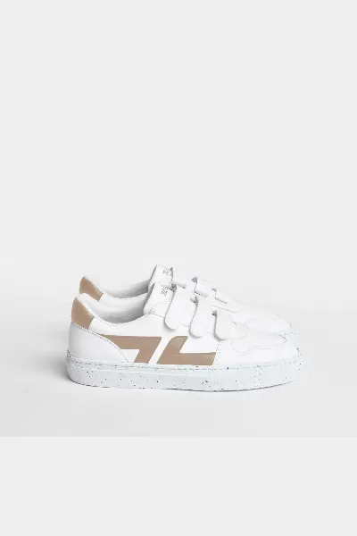 Zèta Zèta Herren vegan Alpha Velcro Sneaker Beige