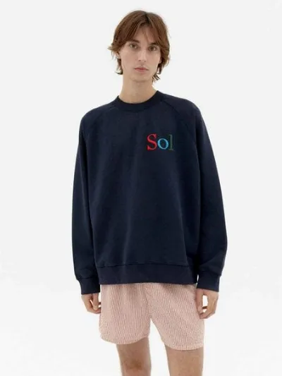 thinking mu thinking mu Sol Type Pepe - Herren Sweatshirt aus Bio-Baumwolle