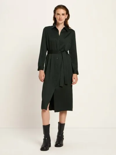 LANIUS LANIUS Hemdblusenkleid aus TENCEL Lyocell