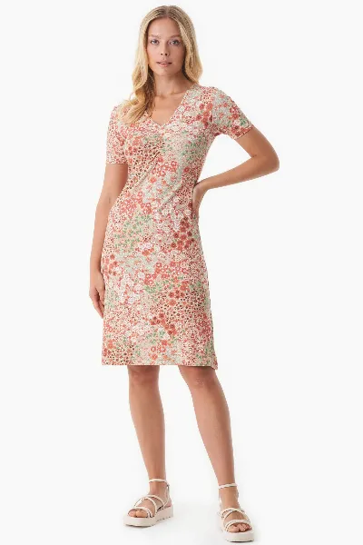 ORGANICATION ORGANICATION Damen vegan Jersey Kleid Mit Blumenmuster Bloom Baby