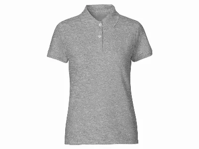 Neutral Neutral Bio-Damen-Poloshirt, 235 g/m² grau,